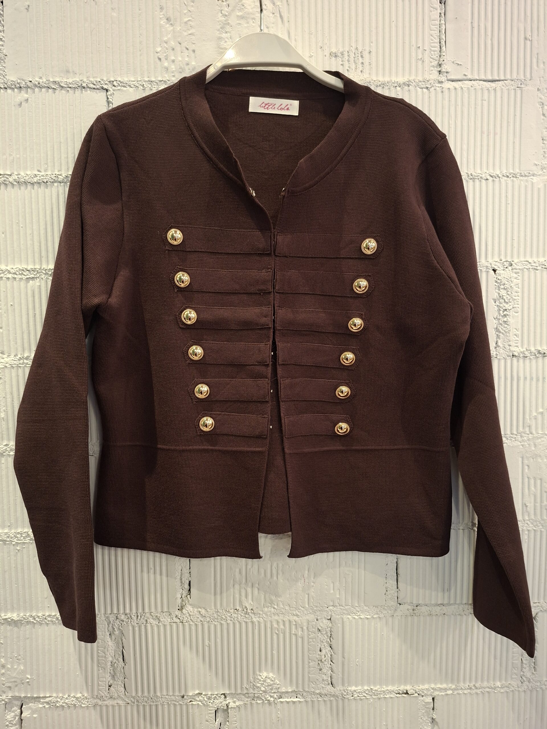 Chaqueta Estilo "Militar" Marrón Chaqueta Estilo "Militar" Marrón