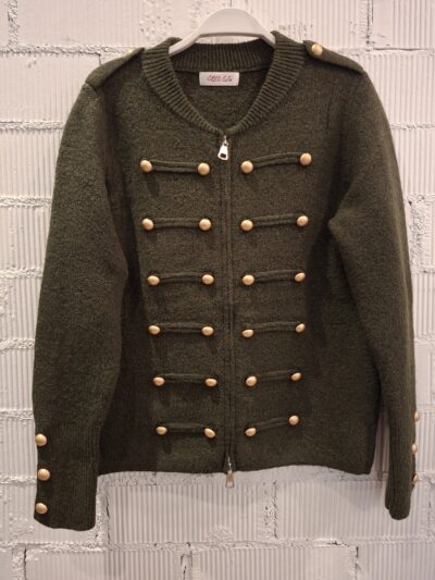 Chaqueta estilo «militar» verde kaki