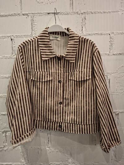 Home Chaqueta a Rayas Burdeos