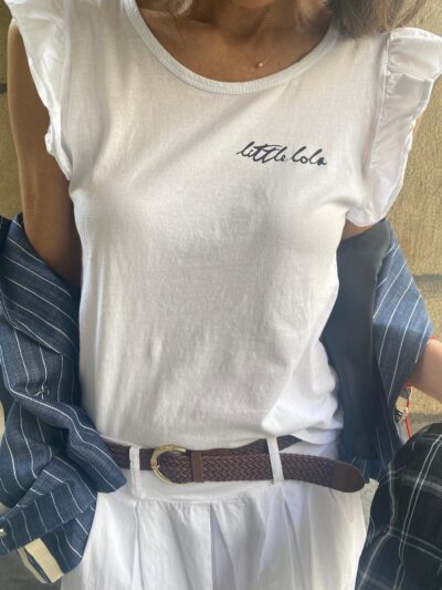 Camiseta volantes lola