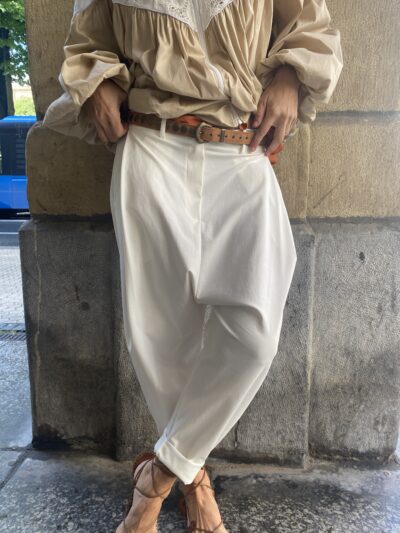 Home Pantalón crudo boyfriend
