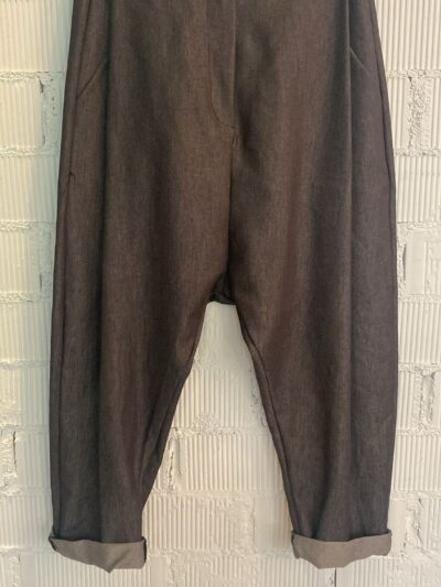Pantalón jeans/choco boyfriend