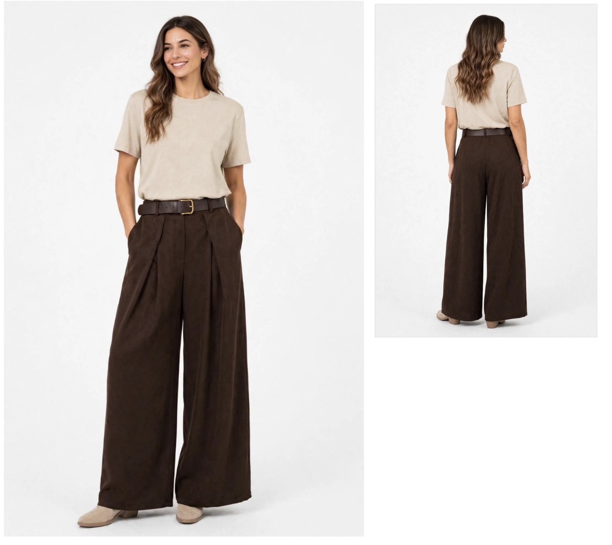 Pantalon Marlowe Marron Pantalon Marlowe Marron