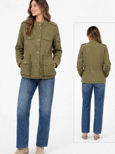 Home Chaqueta Sahara-Olive