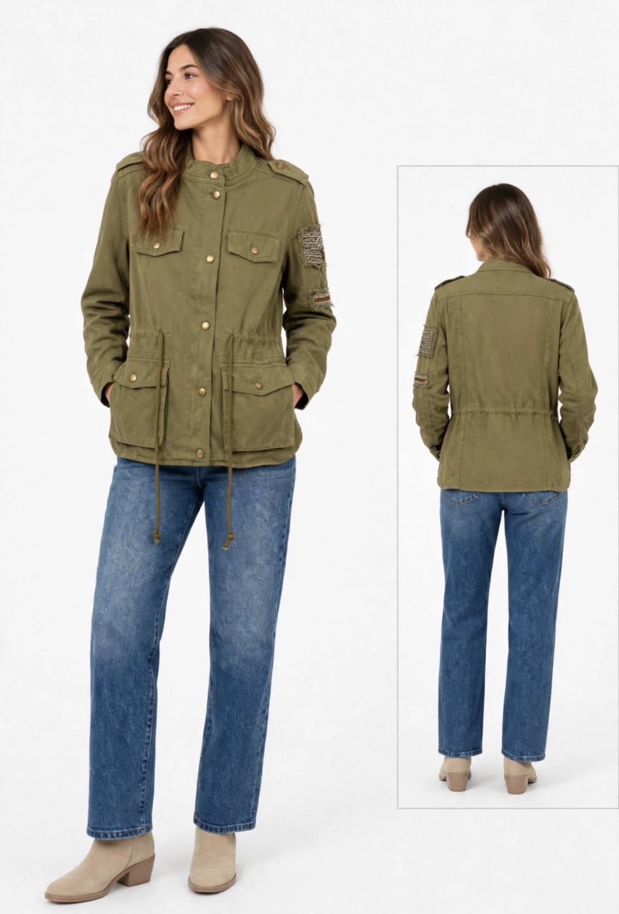 Chaqueta Sahara-Olive Chaqueta Sahara-Olive
